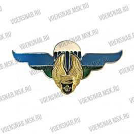 Значок "ВДВ" (солдат, самолёт) алюминиевый
