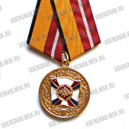 Медаль "Участник боевых действий на Северном Кавказе" (бордовая лента,в середине Российский триколор)