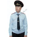 Рубашка форменная Полиции, с длинным рукавом