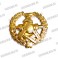 Эмблема петличная Службы горючего (ГСМ) золотая