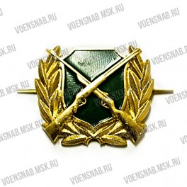 Кокарда МЧС с эмблемой на фуражки офицерского состава (старая)